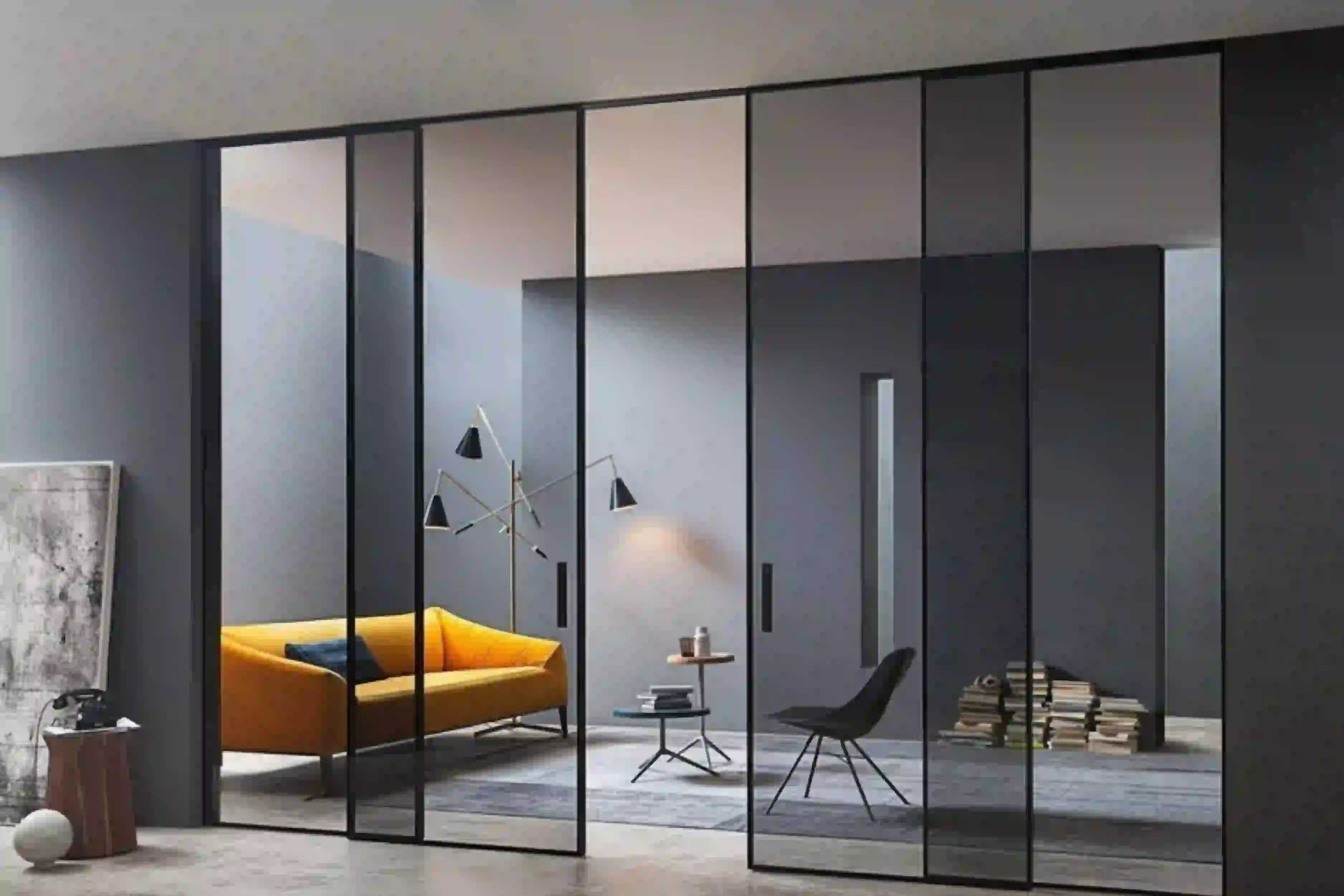 Slim Glass Partitions